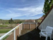 Balkon mit Blick ins Grüne