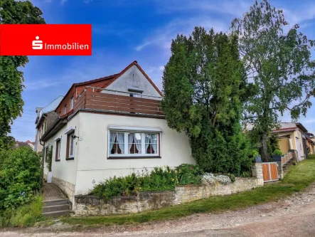 Exposébild - Haus kaufen in Dornburg-Camburg - Hübsches Häuschen mit gepflegtem Garten in der Rosenstadt 