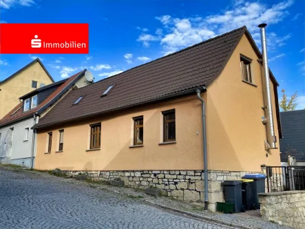 Hausansicht  - Haus kaufen in Dornburg-Camburg - Hübsches Wohnhaus im historischen Stadtkern