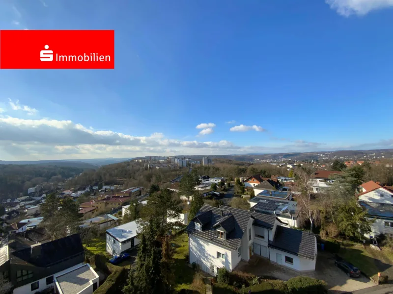 Ausblick - Wohnung kaufen in Marburg - Eigenheim mit fantastischem Fernblick