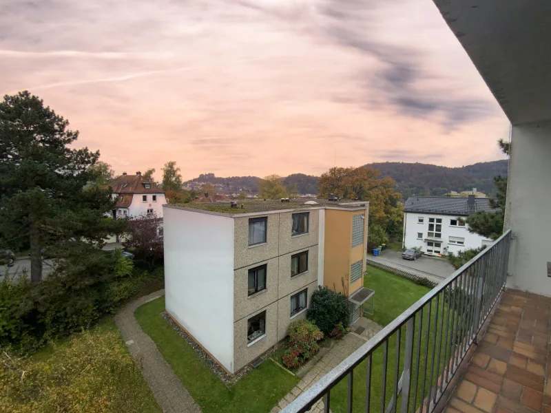 Das Landgrafenschloss im Blick