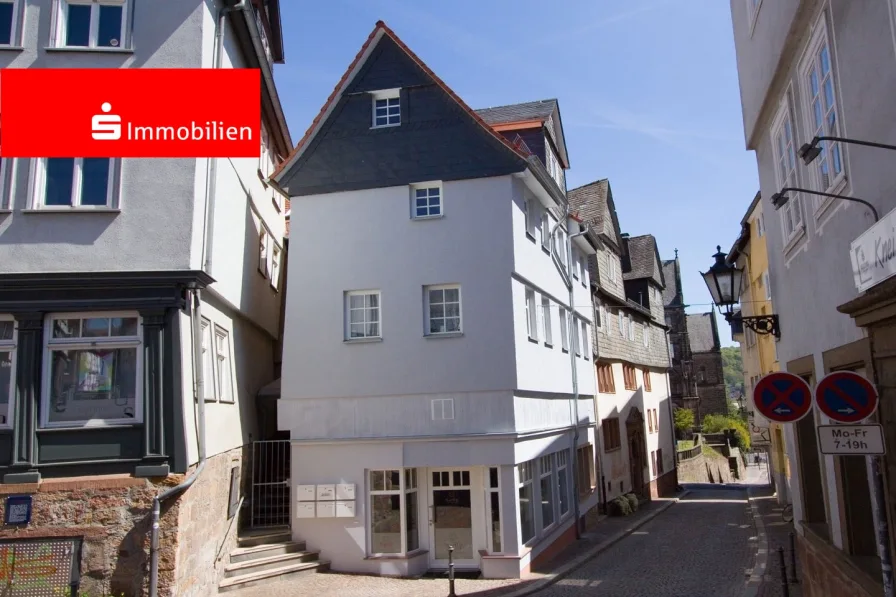 Außenansicht - Haus kaufen in Marburg - Historisches Einzelkulturdemkmal mit Charme und Geschichte