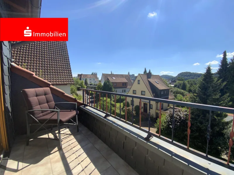 Balkon 3 - Wohnung kaufen in Marburg - Helle Räume und ein durchdachter Grundriss für maximalen Wohnkomfort!