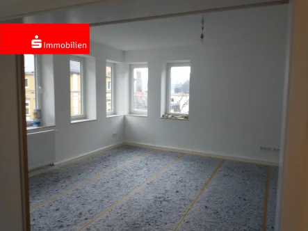 Wohnzimmer - Wohnung mieten in Marburg - Frisch sanierte Mietwohnung im Herzen von Marburg