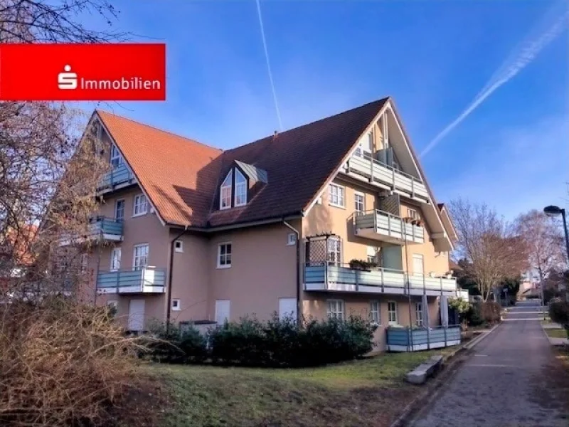 Nordansicht - Wohnung kaufen in Erfurt - Traumhaften 3 Zimmer Dachgeschoss-Maisonette Wohnung in einer ruhigen Gegend 