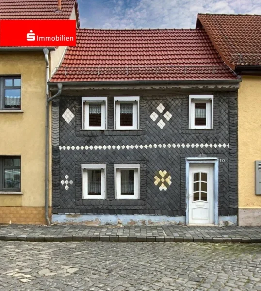 Detailansicht - Haus kaufen in Sömmerda - Altstadthaus mit kleinem Garten 