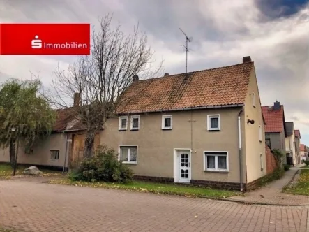 Nordansicht - Haus kaufen in Walschleben - Bauernhaus nördlich von Erfurt