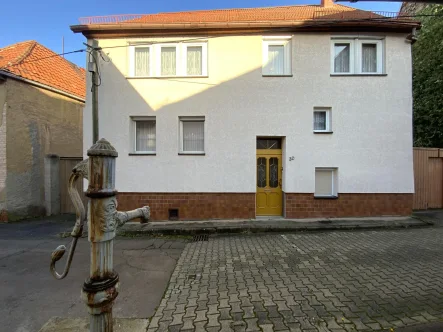 Herzlich Willkommnen - Haus kaufen in Kindelbrück - Ein Zuhause zum Einziehen und Gestalten – Einfamilienhaus in Kindelbrück