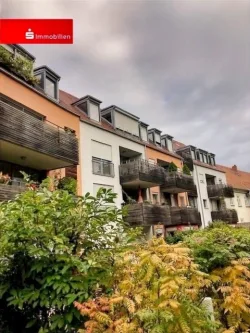 Gartenansicht - Wohnung kaufen in Erfurt - Wohnen in der Altstadt von Erfurt