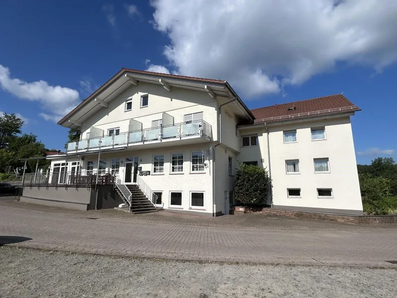 Haupthaus mit Restaurant