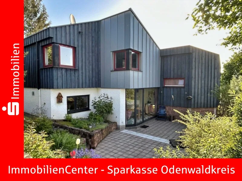 Titelbild - Haus kaufen in Erbach - Hier wohnen Sie in exklusiver Lage - Gartenparadies und Ausblick inkl.!