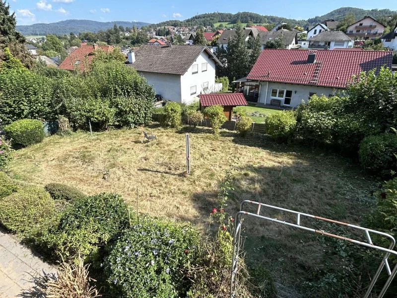 Blick auf den Garten