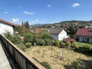 Aussicht vom Balkon