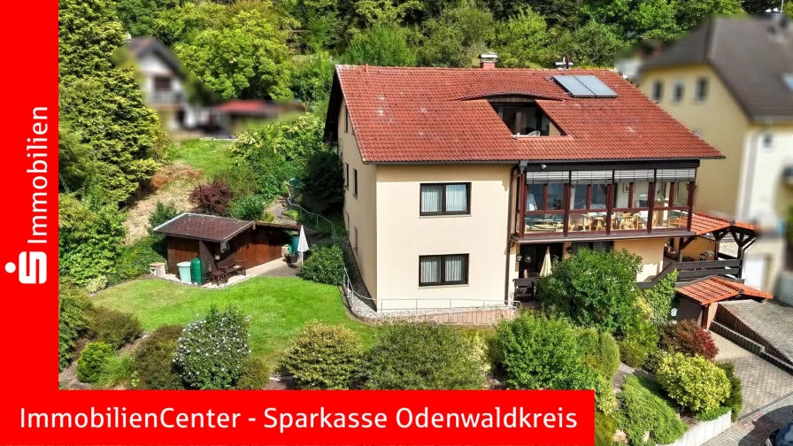  - Haus kaufen in Breuberg - Sehr gepflegt und richtig viel Platz. Großes Wohnhaus mit bis zu 3 Wohnungen in Breuberg/Odw. 