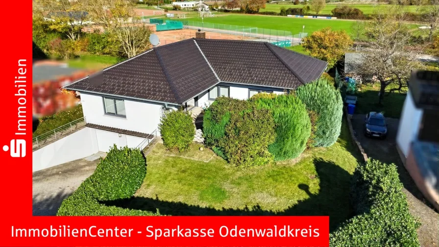  - Haus kaufen in Oberzent - Kaufen und einfach einziehen. Top-Bungalow mit Doppelgarage