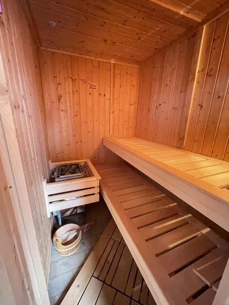 Sauna Innenansicht