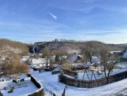 Aussicht vom Balkon