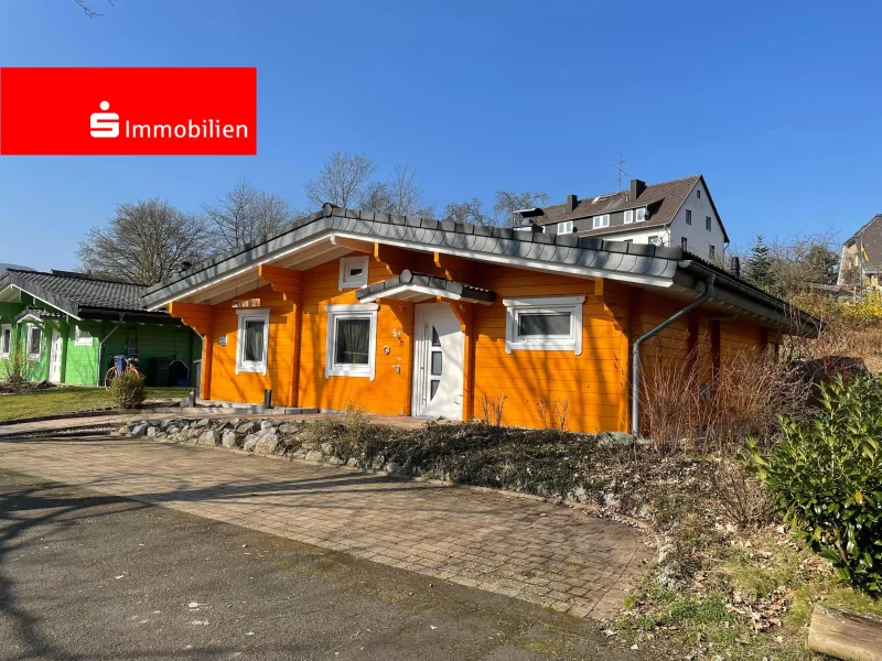 Ferienhaus - Haus kaufen in Edertal - Zwei Traumferienhäuser in nordischen Stil am Edersee