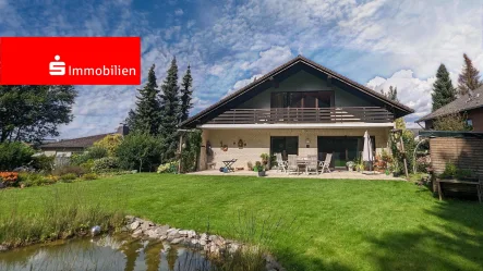 Gartenansicht - Haus kaufen in Korbach - In einer traumhaften Wohnlage von Korbach finden Sie diese großzügige Immobilie