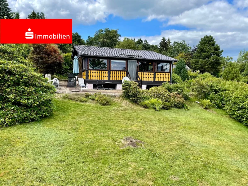 Garten - Haus kaufen in Allendorf - Natur pur, herrlicher Fernblick und Ruhe für Erholung! 