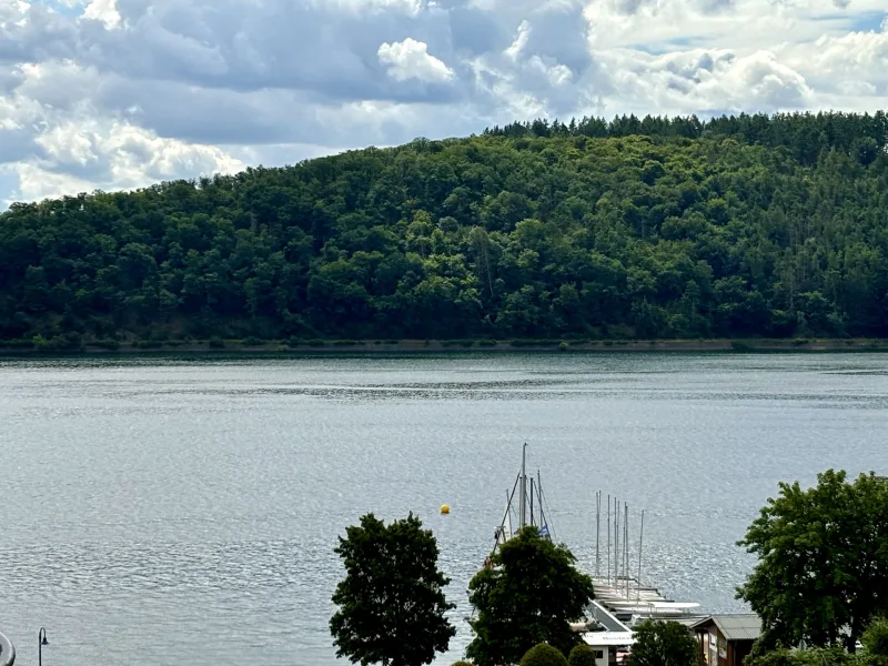 Ausblick auf den Edersee