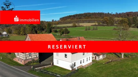 Idyllisches Anwesen - Haus kaufen in Gemünden - Historisches Anwesen mit einzigartigem Charme in idyllischer Alleinlage – Ehemalige Dorfmühle