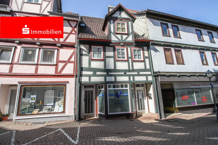 Außenansicht - Sonstige Immobilie kaufen in Hessisch Lichtenau - Renditeobjekt mit Charme!