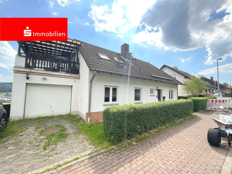Vorderansicht - Haus kaufen in Großalmerode - Begehrte Wohnlage am Ortsrand!