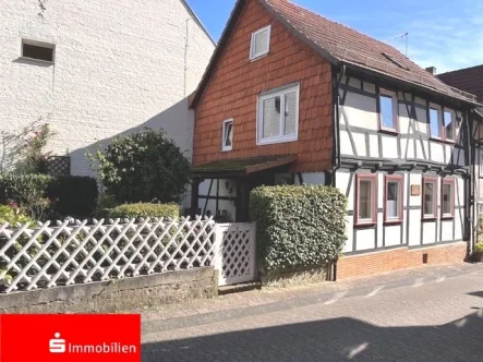 Vorderansicht - Haus kaufen in Bad Sooden-Allendorf - Stadthaus im Zentrum von Bad-Sooden! 