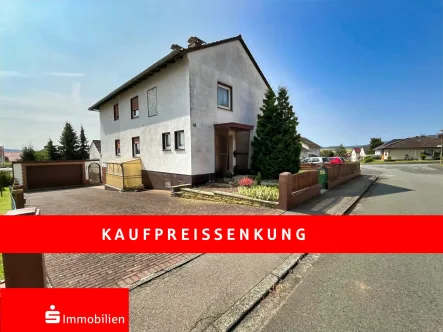 Außenansicht - Haus kaufen in Meißner - Ganz oder teilweise selber nutzen!