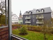 Blick vom Balkon