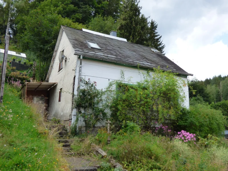 Straßenansicht - Haus kaufen in Ilmenau - Handwerker aufgepasst !!