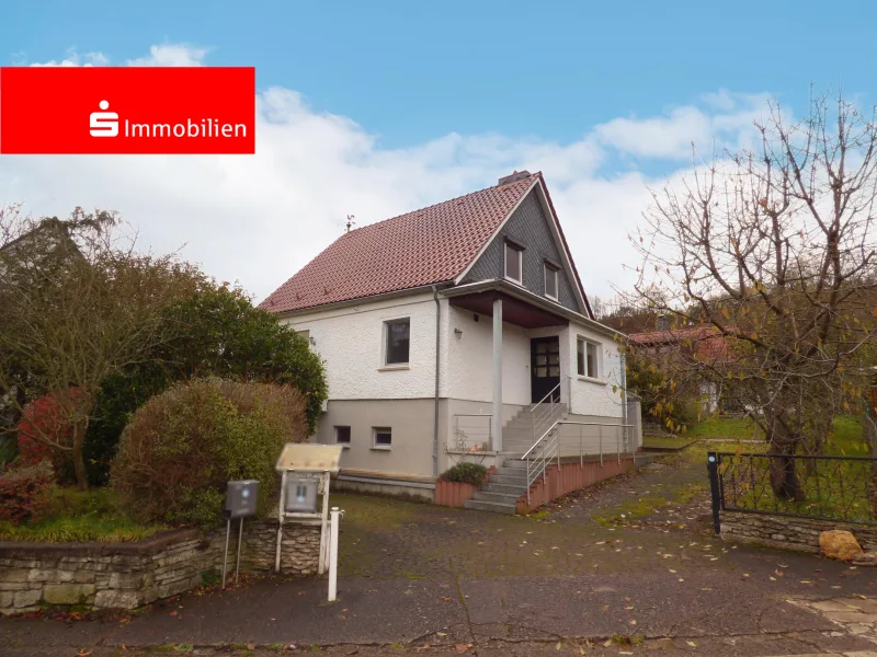 Straßenansicht - Haus kaufen in Geratal - Ihr neues Zuhause in beliebter Lage von Gräfenroda !!