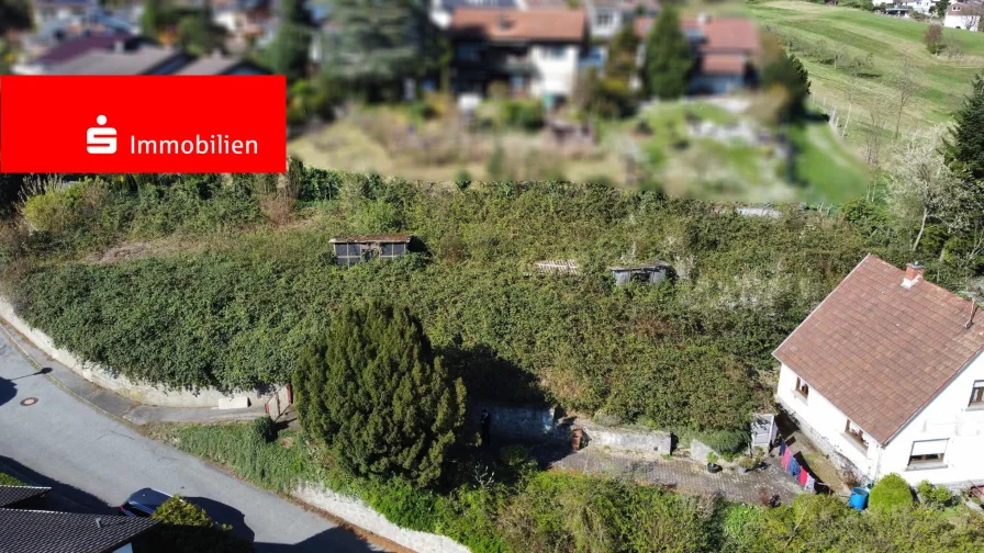 Außenansicht - Grundstück kaufen in Heppenheim - Schönes Grundstück für ein Doppel- oder Einfamilienhaus