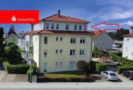Außenansicht - Wohnung kaufen in Bensheim - Exklusive Dachgeschosswohnung mit Rundum-Service, Aufzug und Loggia