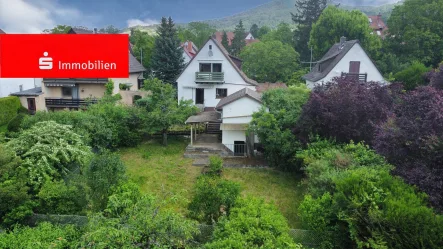 Außenansicht - Haus kaufen in Bensheim - charmantes Einfamilienhaus mit großem Garten