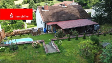 Haus & Garten - Haus kaufen in Lautertal - Modernisiertes Einfamilienhaus mit Garten-Idylle