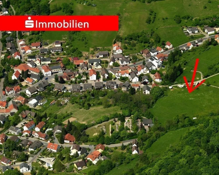 Ein Neubaugebiet genau hier  - Grundstück kaufen in Lautertal - Neubaugebiet "Im Schmelzig"   Wohnen wo die Sonne scheint !