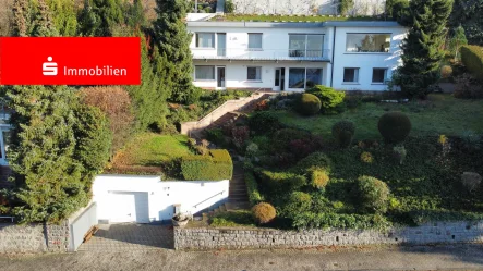 Außenansicht - Haus kaufen in Heppenheim - Großzügiges Einfamilienhaus mit sensationellem Panoramablick 