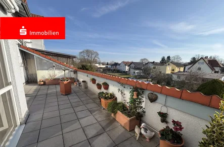 Balkon - Wohnung kaufen in Einhausen - Helle und ruhig gelegene 3-Zimmer-Wohnung mit Terrasse & Balkon