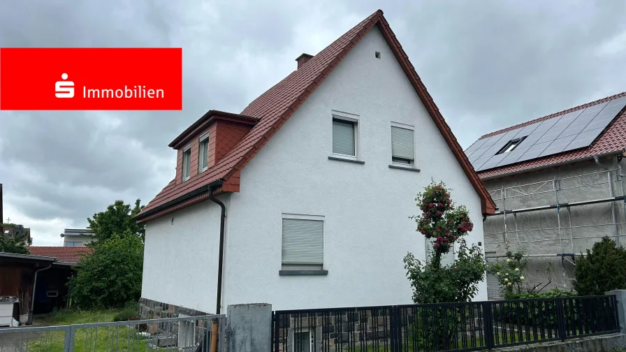 Süd- / Ostseite - Haus kaufen in Bensheim - Das könnte bald schon ihr Haus sein - kurze Wege, zentrale Lage, EFH am rechten Platz.