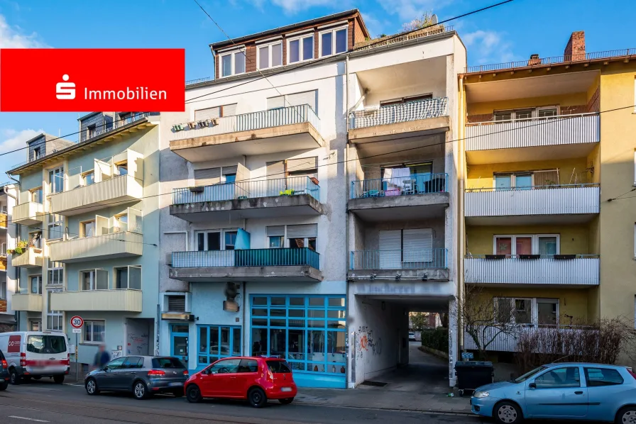 Außenansicht - Wohnung kaufen in Darmstadt - Darmstadt: Attraktive Zweizimmerwohnung in unmittelbarer Nähe zur Innenstadt