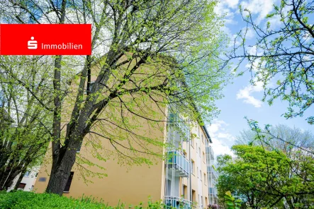 Außenansicht - Wohnung kaufen in Frankfurt - Frankfurt Bonames: Top renovierte Wohnung mit Skyline-Blick