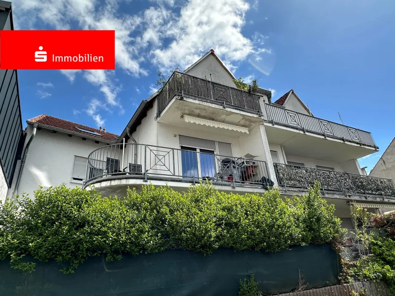 Rückansicht - Wohnung kaufen in Schwabenheim - Schwabenheim an der Selz: Schöne 3-Zimmerwohnung mit guter Ausstattung!