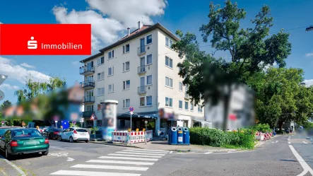 Außenansicht - Haus kaufen in Frankfurt - Frankfurt-Dornbusch: Attraktives Wohn- und Geschäftshaus