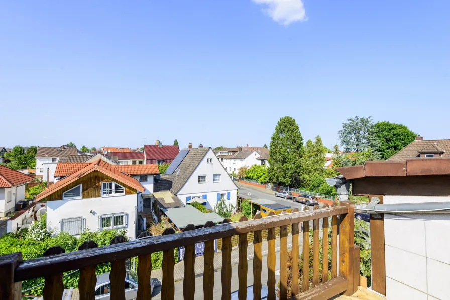 Balkon im Dachgeschoss