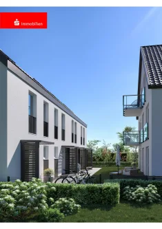 Neubau Stadthäuser - Haus kaufen in Frankfurt - Frankfurt-Eschersheim: Schicker Neubau in Alt-Eschersheim 