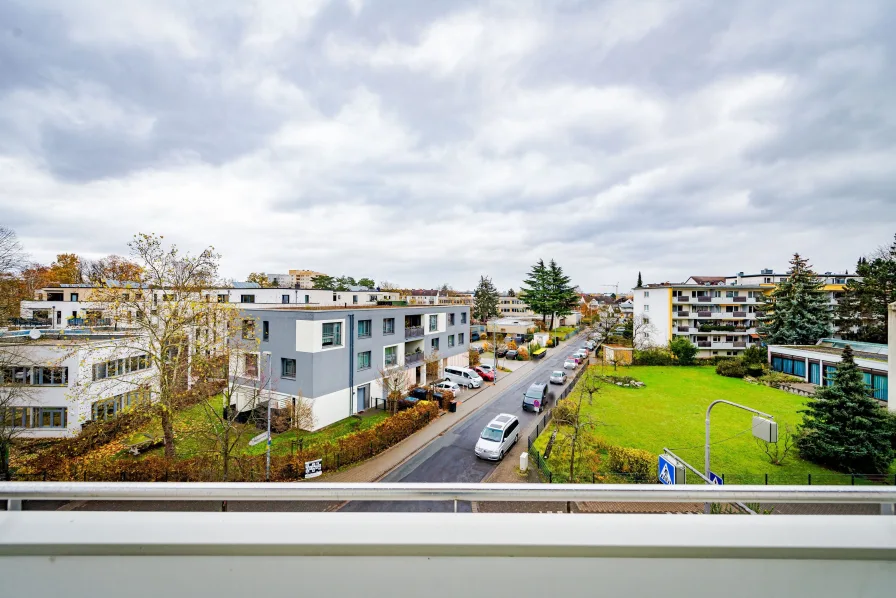 Ausblick vom Balkon Schlafzimmer