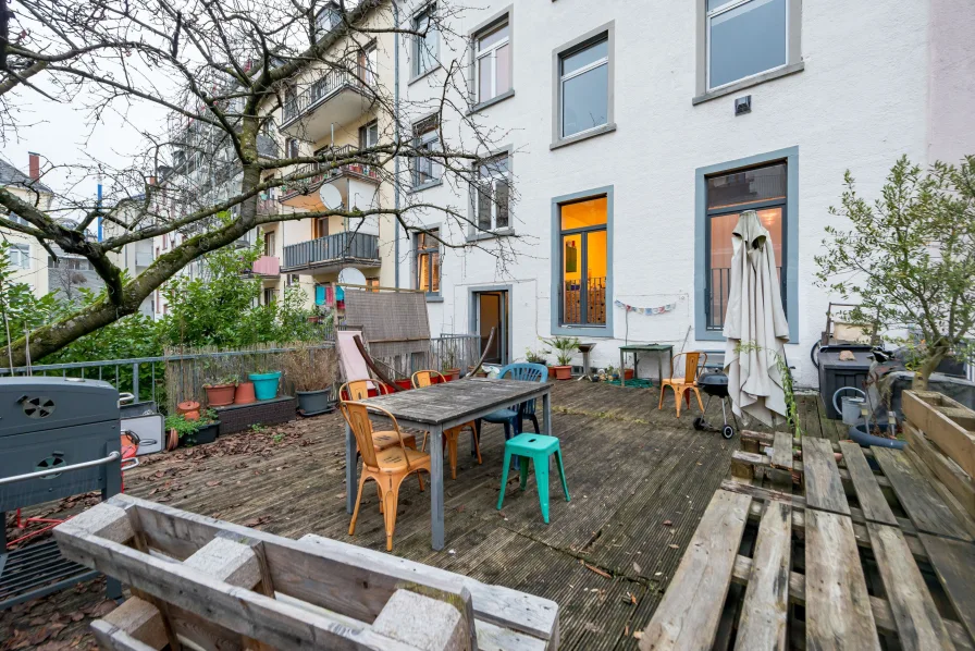 Gemeinschaftliche Dachterrasse 