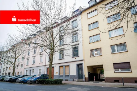 Außenansicht  - Wohnung kaufen in Frankfurt - Frankfurt-Gallus: Elegante 2-Zimmerwohnung mit Altbauflair 